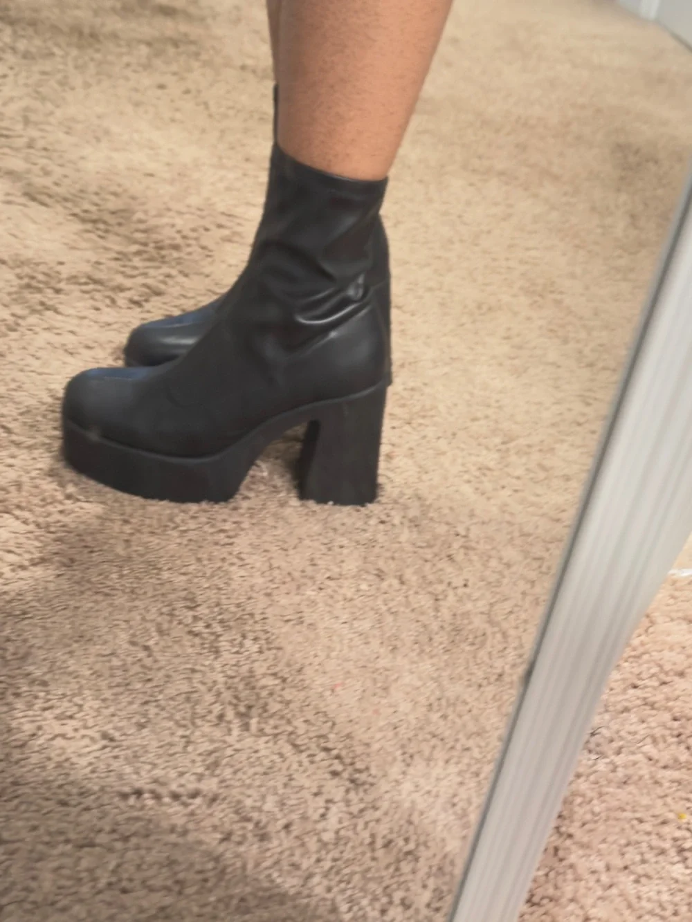 Aldo Chunky heel boot